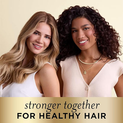 Pantene Conditioner, Daily Moisture Renewal - Pro-V Nutrients for Dry, Color-Treated, Straight to Curly Hair, 72-Hour Hydration & Softness, Paraben Free, Cleanses, Strengthens Bonds, 25.1 Fl Oz