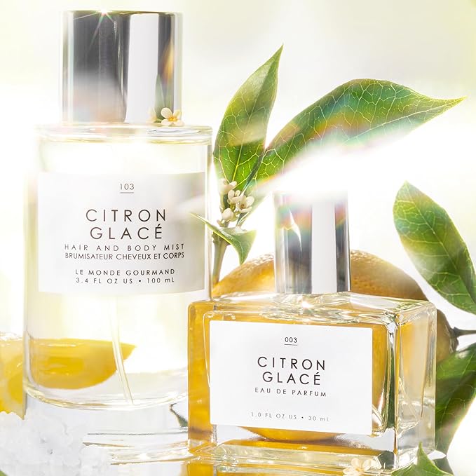 Le Monde Gourmand Citron Glacé Eau de Parfum - 1 fl oz (30 ml) - Lemon, Jasmine, Sugar Perfume Notes