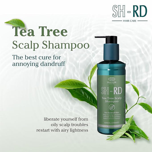 250ml Tea-Tree Shampoo + 250ml Nutra-Therapy Conditioner for Dandruff & Sensitive Scalp