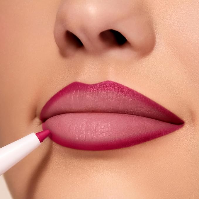Pupa Milano Vamp! Creamy Duo, 002 Medium Nude, 1 Pc - 2 in 1 Lipstick and Lip Pencil - Long Lasting - Lightweight - No-Transfer - Smooth Texture - Highly Pigmented