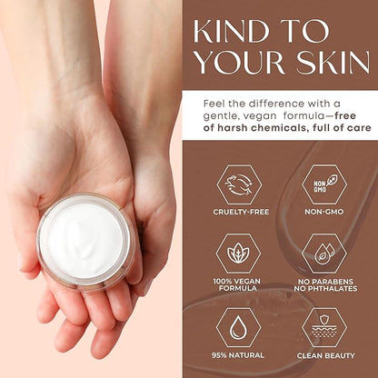 Retinol & Vitamin E Face Moisturizer - Dermatologist Tested, Hydrating, Restores Sun-Damaged Skin, Anti-Aging - Reduces Acne Scars, Clean Beauty, Cruelty-Free Korean Skincare - 1.69 Fl oz