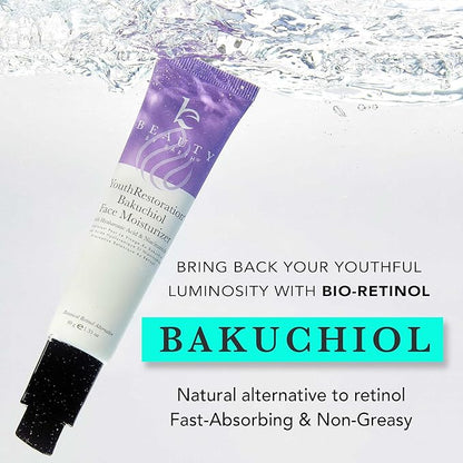 Anti Aging Face Moisturizer for Women - Made with Natural & Organic Ingredients Bakuchiol, Retinol Alternative, Hydrating Face Moisturizer Wrinkle Cream for Face, Anti Wrinkle Face Cream for Women