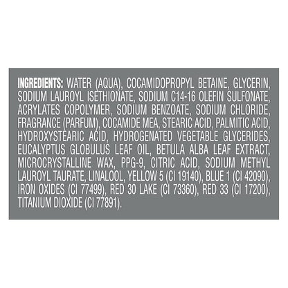 DOVE MEN + CARE Relaxing Blue Eucalyptus + Birch Body and Face Wash with 24-Hour Nourishing Micromoisture Technology Body Wash for Men 30 oz