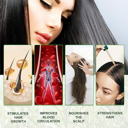 Rosemary Oil for Hair Growth, 4Fl Oz Pure Rosemary Essential Oils Repair Dry Damaged Hair, Nourishing Scalp, for Skin Care and Aromatherapy