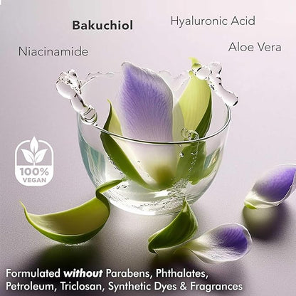 Anti Aging Face Moisturizer for Women - Made with Natural & Organic Ingredients Bakuchiol, Retinol Alternative, Hydrating Face Moisturizer Wrinkle Cream for Face, Anti Wrinkle Face Cream for Women