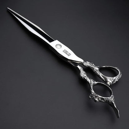 6/7/8/9 Inch Professional Slim Japanese Hairdressing Scissors Set for Men or Women (8 Inch Flat)