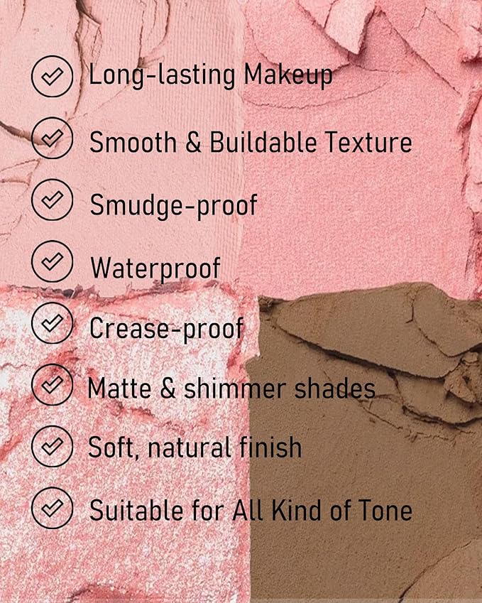 Single Matte Eyeshadow, Mauve Taupe Matte Eye Shadow Powder Palette Makeup, High Pigment Waterproof Nude Multiuse Pressed Eye Shadows Powder with Smooth Lightweight,Blendable for Daily Eye Look-05