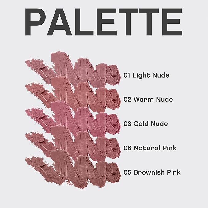 Vivienne Sabó Gel Lipliner Le Grand Volume – Long-Lasting Smudge-Proof Lip Liner & All-Over Lip Color, Creamy Precision Formula, Hydrating & Comfortable Wear, 03 Cool Nude