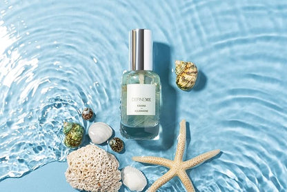 DefineMe Aquamarine Crystal Infused Natural Perfume Mist, Kahana Scent, 0.95 FL OZ
