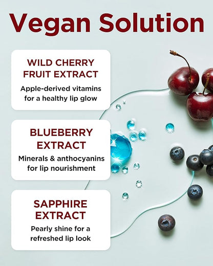 TOCOBO Juicy Berry Plumping Lip Oil Glam Max 11 Honey Lemon – Korean Vegan Hydrating Lip Oil with Plant Oils for High Shine Gloss - Non Sticky Formula for All Skin Tones, 0.12 fl.oz.
