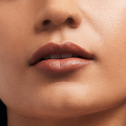 VASANTI Matte Crush Lipstick Pencil – Brownie Bite – High-Pigment, Soft Matte Lip Color – Long-Lasting, Water-Resistant, Smudge-Proof Lip Liner & Lipstick in One