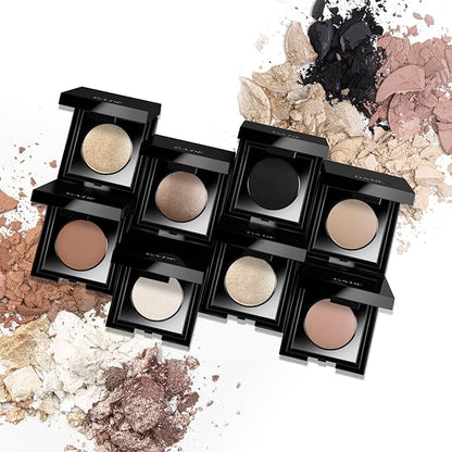 GA-DE Velveteen Metallic Eyeshadow Mono, 126 - Pearl Infused, Shimmer Eye Makeup - Silky-Soft, Densely Pigmented, Seamless Blend - 0.105 oz
