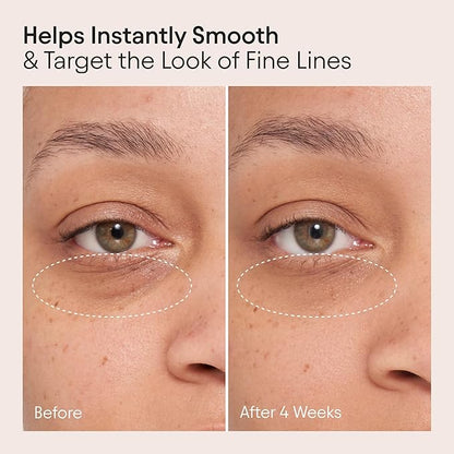 Alpyn Line-Filling Eye Balm with Bakuchiol & Caffeine, Reduce the Look of Fine Lines & Wrinkles, Minimize the Appearance of Puffiness & Target Dark Circles, 0.5 oz / 14 ml