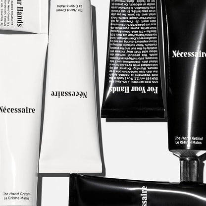 Nécessaire The Hand Duo – The Hand Cream + The Hand Retinol Treatment Holiday Gift Set for Dry Hands – Daily Moisture + Nighttime Repair with Ceramides, Peptides & Retinol – 2 x 2.5 oz