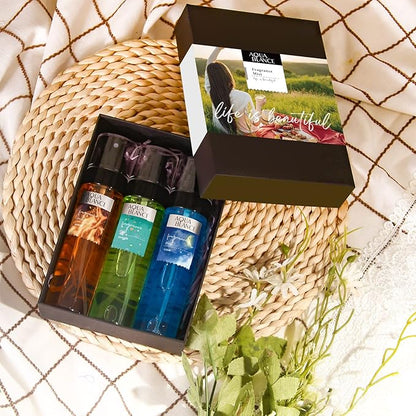 Body Spray, Fragrance Mist Gift Set for Women, Pack of 3, Each 3.4 Fl Oz, Total 10.2 Fl Oz, Life is Beautiful