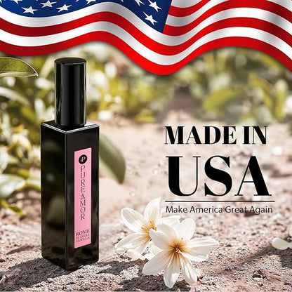 ROMAN Blossom Vanilla Perfume for Women, Cozy Floral Jasmine & Sweet Vanilla Fragrance, Long Lasting Extrait de Parfum, Advanced Fragrance Travel Size 0.7 oz/20ml Perfume Spray
