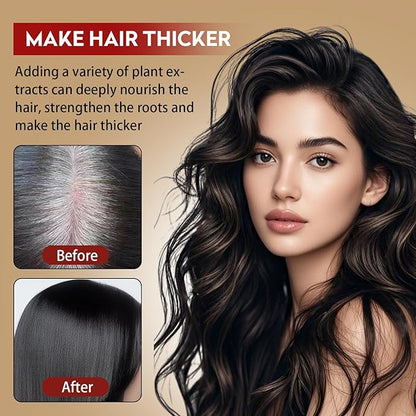 2pcs Saffron Hair Spray, Saffron Hairs Blackening Spray, Saffron Essence Spray, Leaving Hairs Shiny Smooth