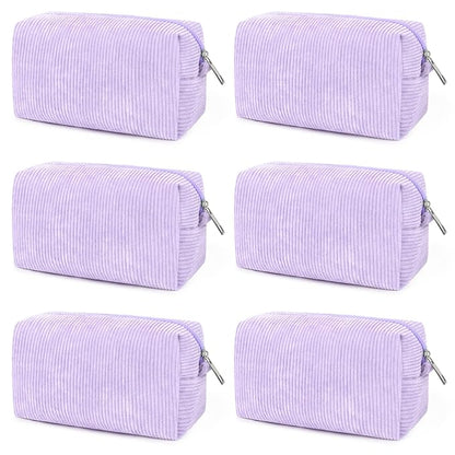 SOIDRAM Makeup Bag Preppy Cosmetic Bag Bulk Makeup Pouch Personalize Travel Toiletry Bag Organizer Cute DIY Makeup Brushes Storage Bag for Women