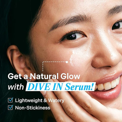 Torriden DIVE IN Hyaluronic Acid Serum 50ml(1.69 fl.oz.) * 2 (Pack of 2) | Deep Hydration to Get Glow Skin | Hyaluronic Acid, Panthenol, Allantoin | Korean Facial Serum