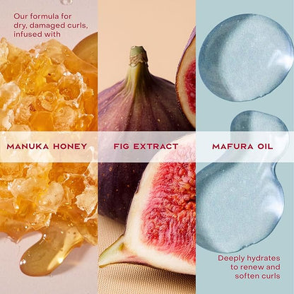 SheaMoisture Hydration Hair Milk Manuka Honey and Mafura Oil for Dry Hair to Hydrate and Style Hair 8 oz