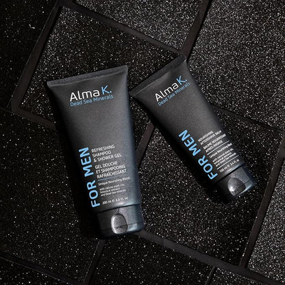 Alma K Nourishing Aftershave Balm - Aftershave for Men - Post Shave Balm for Men - Non Greasy Aftershave Lotion for Men - Dead Sea Minerals - 3.4 oz