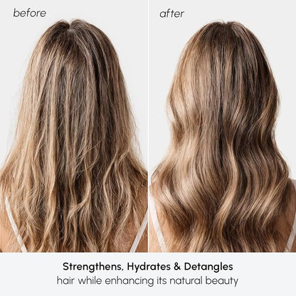 MAREE Leave In Conditioner for Dry Damaged Hair - Leave In Conditioner for Curly Hair - Care for Women & Men with Keratin & Argan Oil - Fine Spray Alternative Moisturizer - Acondicionador Para Cabello