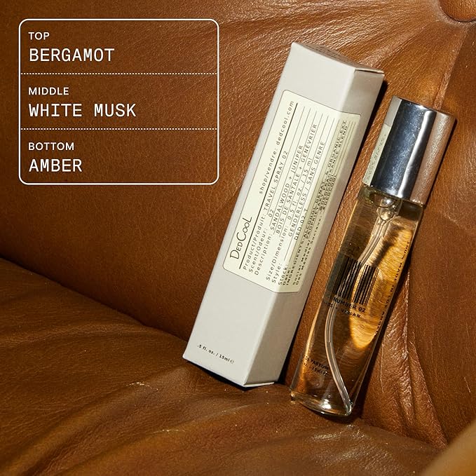 DedCool Eau de Parfum | Xtra Milk | Genderless Luxury Fragrance | Bergamot, White Musk & Amber | Non-Toxic, Vegan | Long-Lasting Perfume for Men & Women | Clean, Sophisticated Aroma | 15 mL