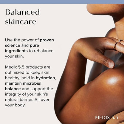 Medix 5.5 Men & Women Coconut Body Lotion + Manuka Honey Cream | Natural Coconut Oil Lotion | Moisturizer Cream Body Butter Skin Care Balm | Stretch Marks, Cellulite, & Dry Skin |15 Fl Oz