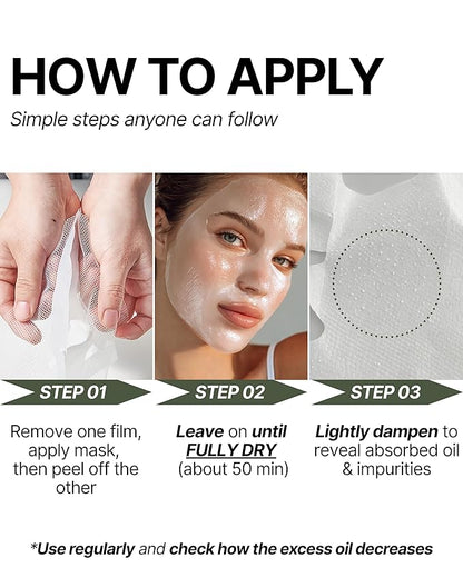 Trouble Patch Mask – Hydrating & Clarifying Korean Sheet Mask with Tea Tree Biome, Pore Vacuum Effect for Sebum & Oil Control, Calming Microbiome Skincare, Stocking Stuffer for Teens | 20ml x 4ea