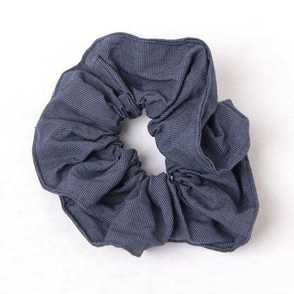 Headband and Scrunchie Set for Women 2Pack Hair Ties for Girls Elastics Bands Ponytail Holder Hair Accessories Royal Blue