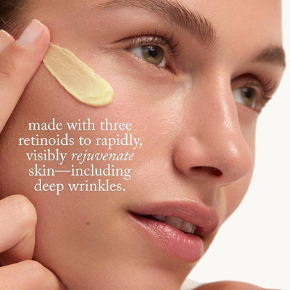 goop Beauty 3x Retinol Regenerative Serum | Face Serum to Reduce the Look of Deep Wrinkles, Pores, & Texture | Retinoids, Ceramides, & Niacinamide | 1 fl oz