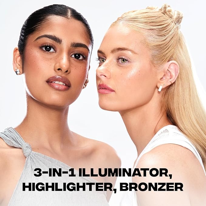 Sacheu Liquid Glow STAY-N Liquid Highlighter & Illuminator Makeup — 30ml Long Lasting Luminous Glow Lightweight Dewy Finish, Glow Getter