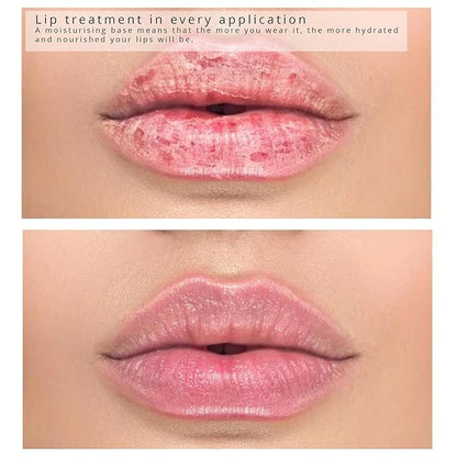 Karen Murrell Natural Lipstick - Lip Tint 44 Tropical Sunset - Sheer Buildable to Glossy Lip Tint - 100% Natural Ingredients, Moisturizes & Hydrates Lips - Paraben & Cruelty Free