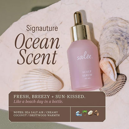 Salee- Dry Scalp Serum Nourishing & Moisturizing| Biotin, Caffeine For Thinning Hair, Reduce Shedding, Hydrate, Stimulate+ Hyaluronic Acid