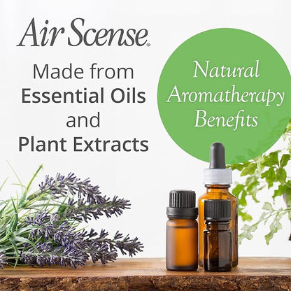 Air Scense Air Freshener Deodorizer Room Spray for Bathroom & Home, Essential Oils, Natural Lavender- 7 fl oz (12 Pack)