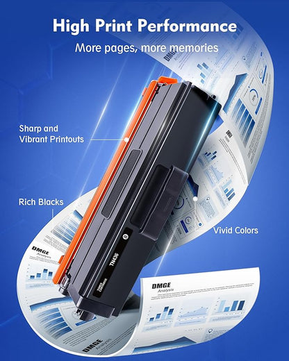 TN436 Toner Cartridge 4 Pack Replacement for Brother TN436 TN-436 Toner Compatible with Brother HL-L8260CDW, L8360CDW, MFC-L8690CDW, L8900CDW, DCP-L8410CDW Printers