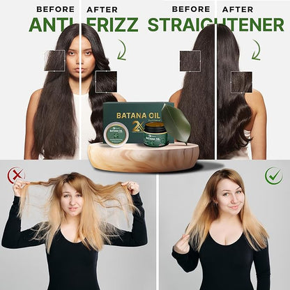 Raw Batana Oil for Hair Growth 4.05 oz and Batana Bar 3.22 oz - Pure Organic Treatment from Honduras by Dr. Sebi for Thicker, Stronger Hair and Hair Loss Prevention for All Hair Types by Felero
