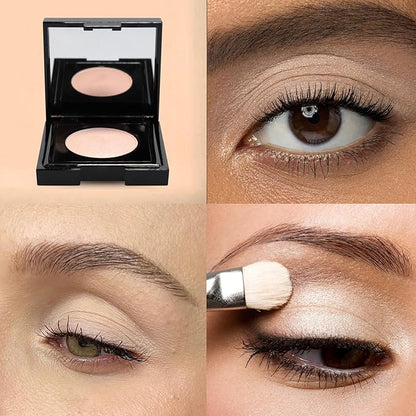 GA-DE Velveteen Matte Eyeshadow Mono, 228 - Eye Makeup, Pressed Powder EYESHADOW with Almond Oil - Intense or Subtle Shading - 0.105 oz