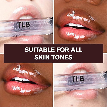 The Lip Bar - Lip Gloss, Minimalist (Clear) - Gloss Up Sheer Finish - Smooth, Not Sticky Formula - Moisturizing Coconut Oil, Olive Oil, Argan Oil & Vitamin E - Vegan & Cruelty Free - .30 fl oz