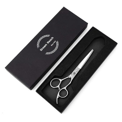 Dream Reach Hair Cutting Scissors Professional Barber Shears, 6.0 inch Hairdressing Regular Scissor Salon Razor Edge Hair Cutting Shear Japanese 440C Stainless Steel