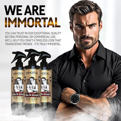 One Million Dollars After Shave Spray Body/Face 17oz. Premier Men's Cologne, - Exclusive Barbers - Softens Skin - Refreshes/disinfects and Relieves Face and Skin - Moisturizing Formula After Shaving