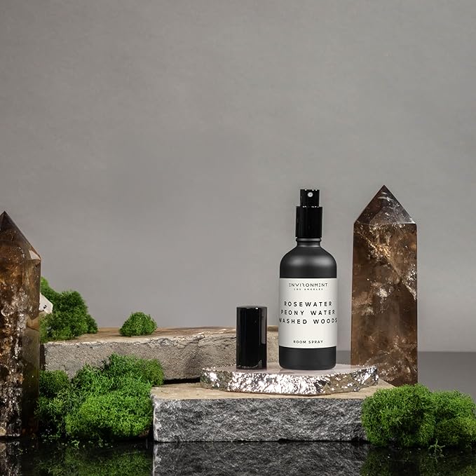 ENVIRONMENT Inspired by Designer Perfume IM L'Eau Room Spray, 100ml Air Freshener (Rosewater | Peony Water | Washed Woods) Home Fragrance Accessories, Room Perfume, Room Deodorizer, Cruelty-Free