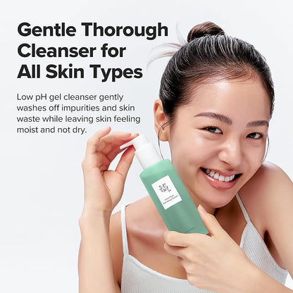 Beauty of Joseon Green Plum Refreshing Cleanser Gel Type Deep Pore Cleansing, Acne Face Wash, Blackhead Remover for All Skin Types, Korean Skincare 100ml, 3.38 fl.oz