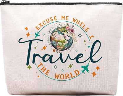 Travel Gifts for Women: Cosmetic Bag - Best for International Travelers & Weekend Trips
