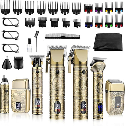 GSKY Professional Hair Clippers, Beard Trimmer for Men Electric Razor