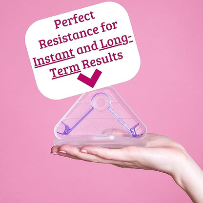 Lip Plumper Device | Non-Invasive Lip Plumping Device, Pain-Free | 60-Second Daily Exercise for Fuller Lips, Defined Jawline & Firmer Skin, MADE IN USA (Sky Blue)