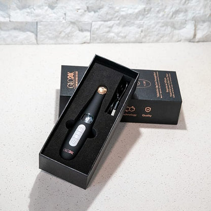 GLO24K Eye Care Beauty Massager. For Radiant, Beautiful Skin Around The Eyes.