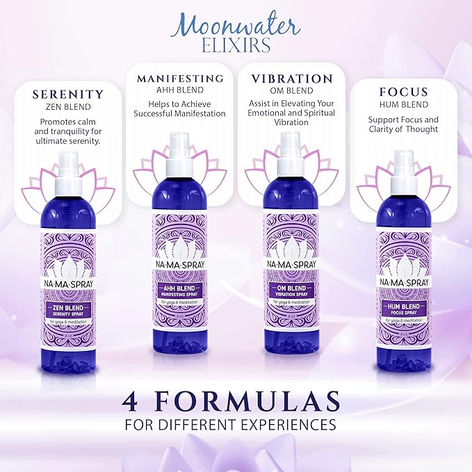 Lavender, Vanilla & Chamomile Aromatherapy Spray - Lavender Spray for Rest, Room Mist Spray for Aura Cleansing, Spiritual Protection & Tranquility for Positive Energy & Spiritual Gift to Calm & Relax