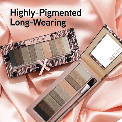 Physicians Formula Shimmer Strips Eyeshadow, Multi-Finish Nude Palette with Extreme Shimmer, Hypoallergenic & Cruelty-Free – Nude
