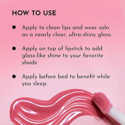 Lawless Women's Forget The Filler Lip Plumper Line Gloss, Lavender Sorbet, Pink, 0.11 Fl Oz (Pack of 1)